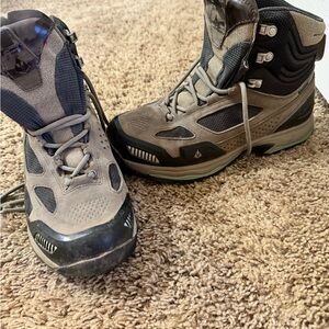 Vasque Gray and Tan Women's Hiking Boots